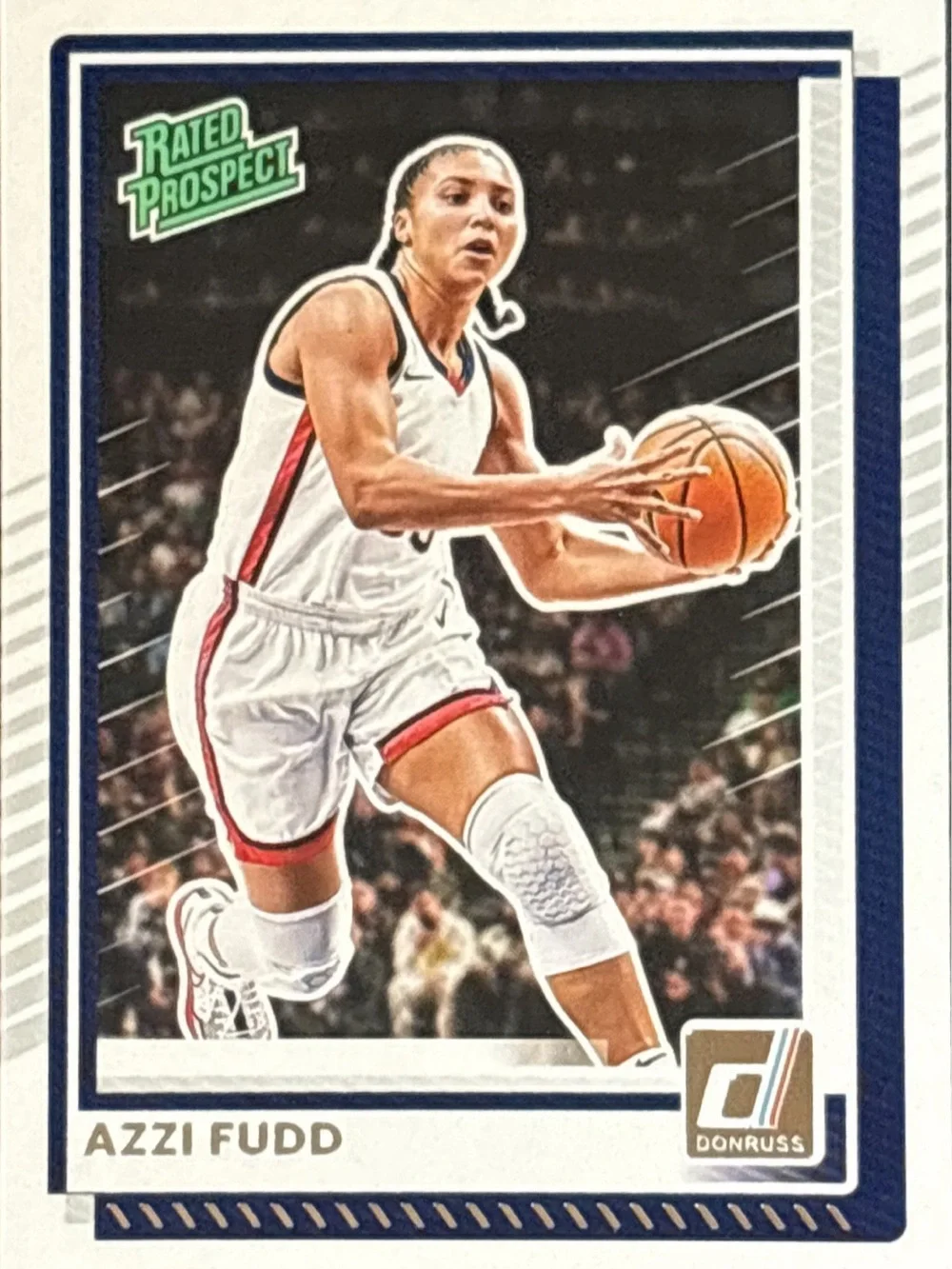 Panini Donruss Azzi Fudd Rated Prospect Basketball Card